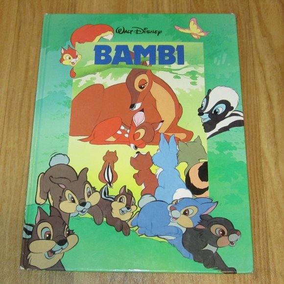 Bambi Walt Disney The Wonderful World of Disney HC (c) 1988 - Picture 1 of 3